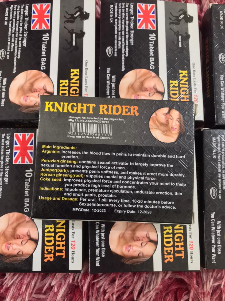 💊 Knight Rider Sex Pills ⚡ Boost Stamina & Performance