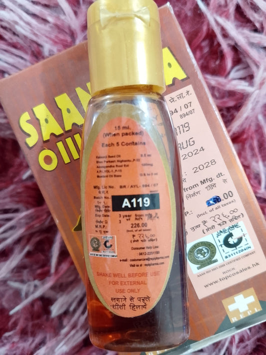 💪 Sandha Oil for Men ♂️ Ayurvedic Strength & Vitality