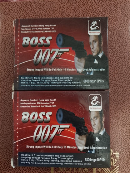 💊 Boss 007 Tablets ⚡ Fast-Acting Men’s Sexual Supplement